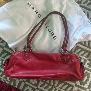 Marc jacobs red shoulder bag